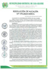 Vista preliminar de documento Resolución de Alcaldía 179-2023