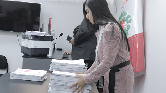 ODECMA Callao visitó juzgados de violencia contra la mujer e integrantes del grupor familiar