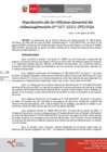 Vista preliminar de documento Resolución 057-2023-IPD/OGA Unidad de Logística - OGA: Conclusión y nuevo Encargo de Funciones Puesto de Jefatura.