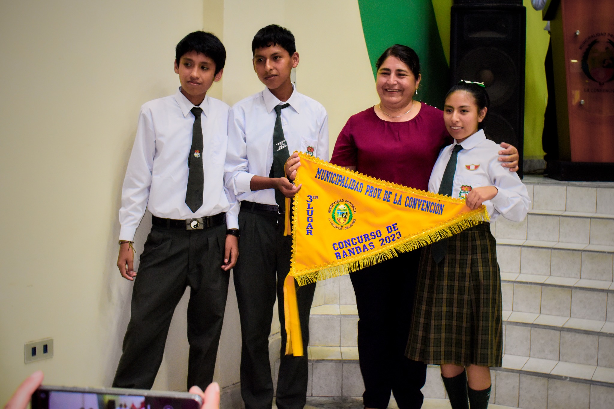 Celebrando el talento y el esfuerzo educativo en La Convención
