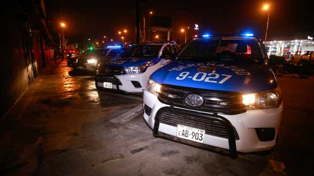 A bordo de cada unidad se encuentra un agente de Seguridad Ciudadana y policía