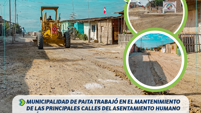 Mantenimiento de las principales calles