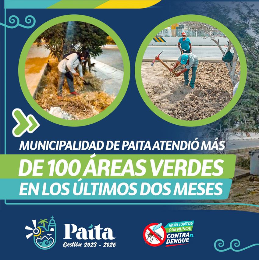 Trabajos en áreas verdes