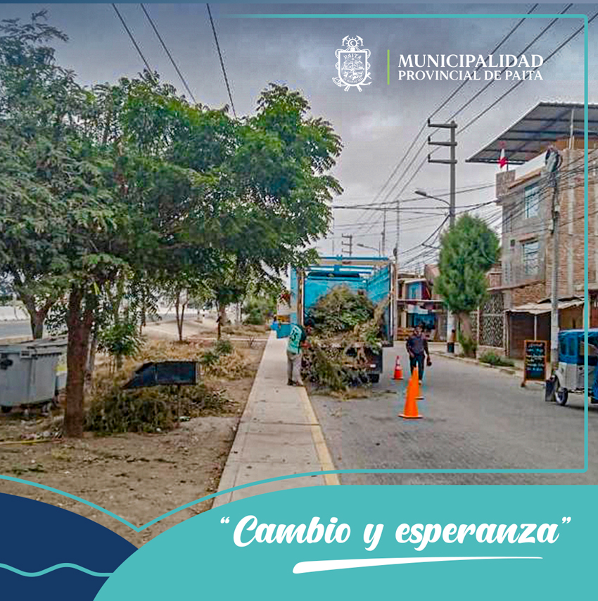 Trabajos en áreas verdes
