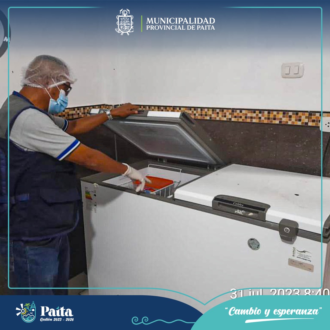 Municipalidad de Paita Continúa con Operativos para Salvaguardar la Salud de los Consumidores