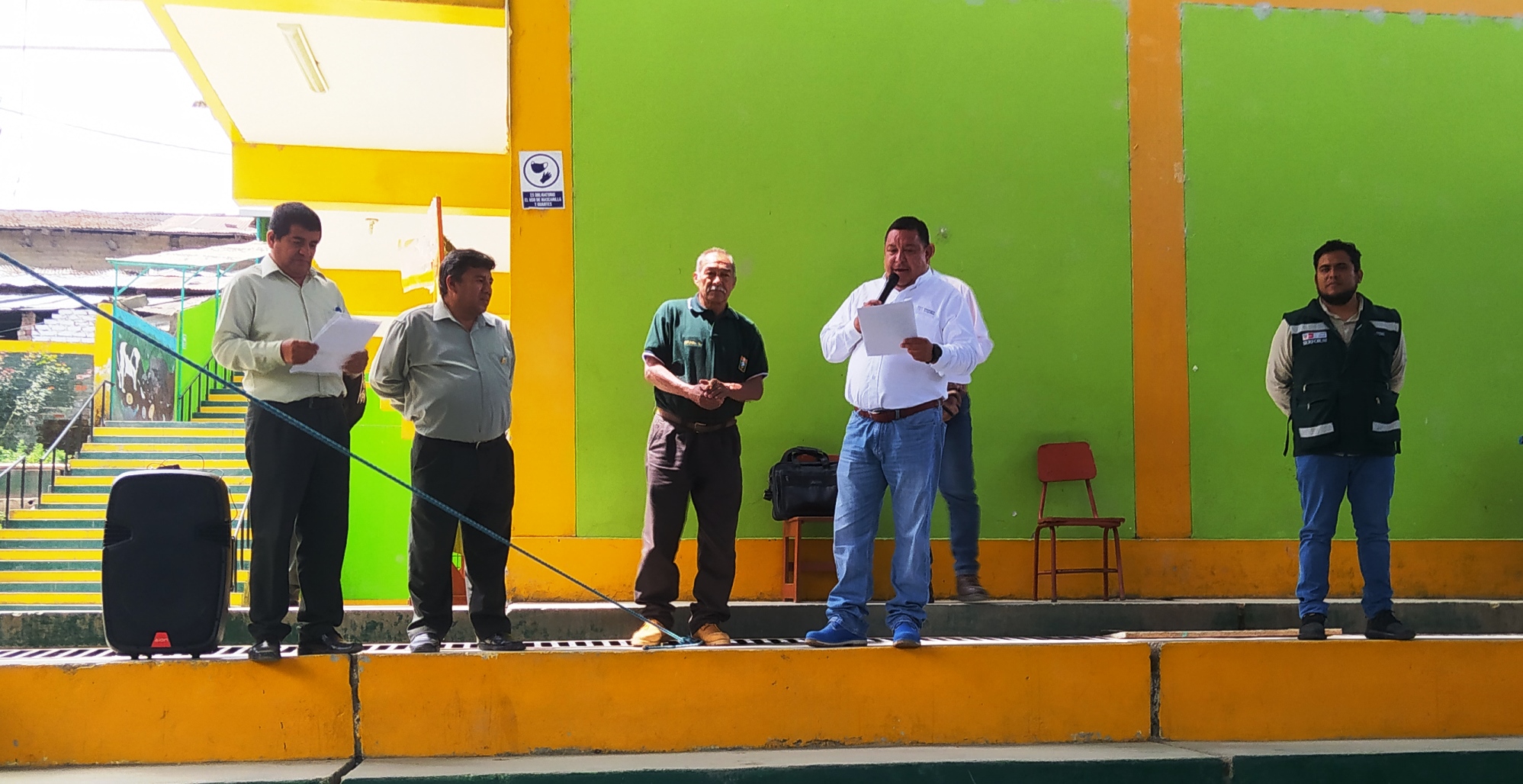 Transferencia a colegio de Santo Domingo