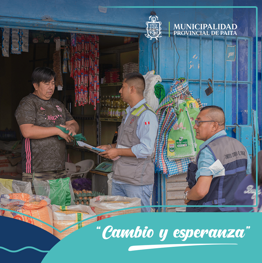 Municipalidad de Paita continúa con operativos