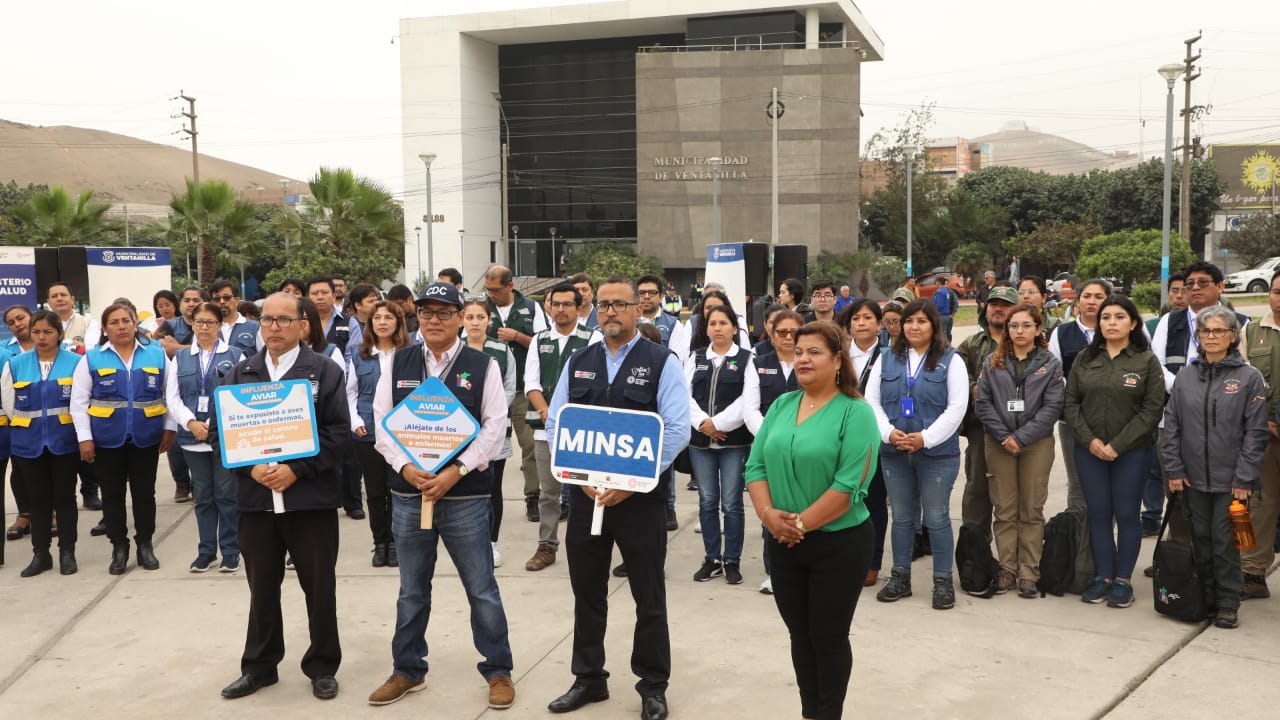 Minsa refuerza su capacidad de respuesta ante la posibilidad de casos de influenza aviar en personas