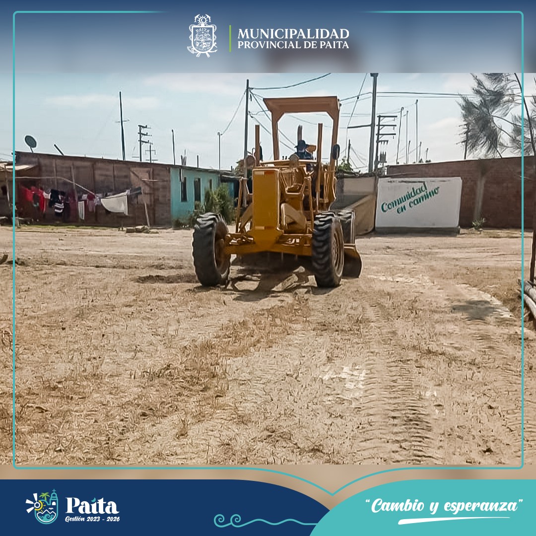 Trabajó en el mantenimiento de calles y accesos