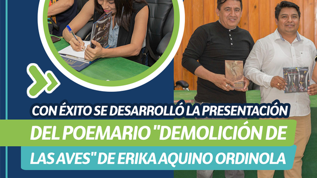 Presentación del Poemario Demolición de las Aves