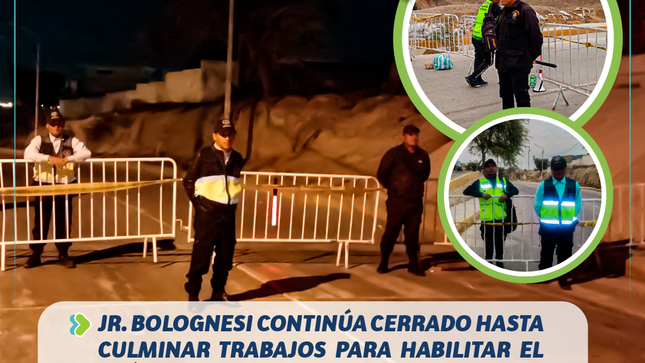 Jr. Bolognesi cerrado