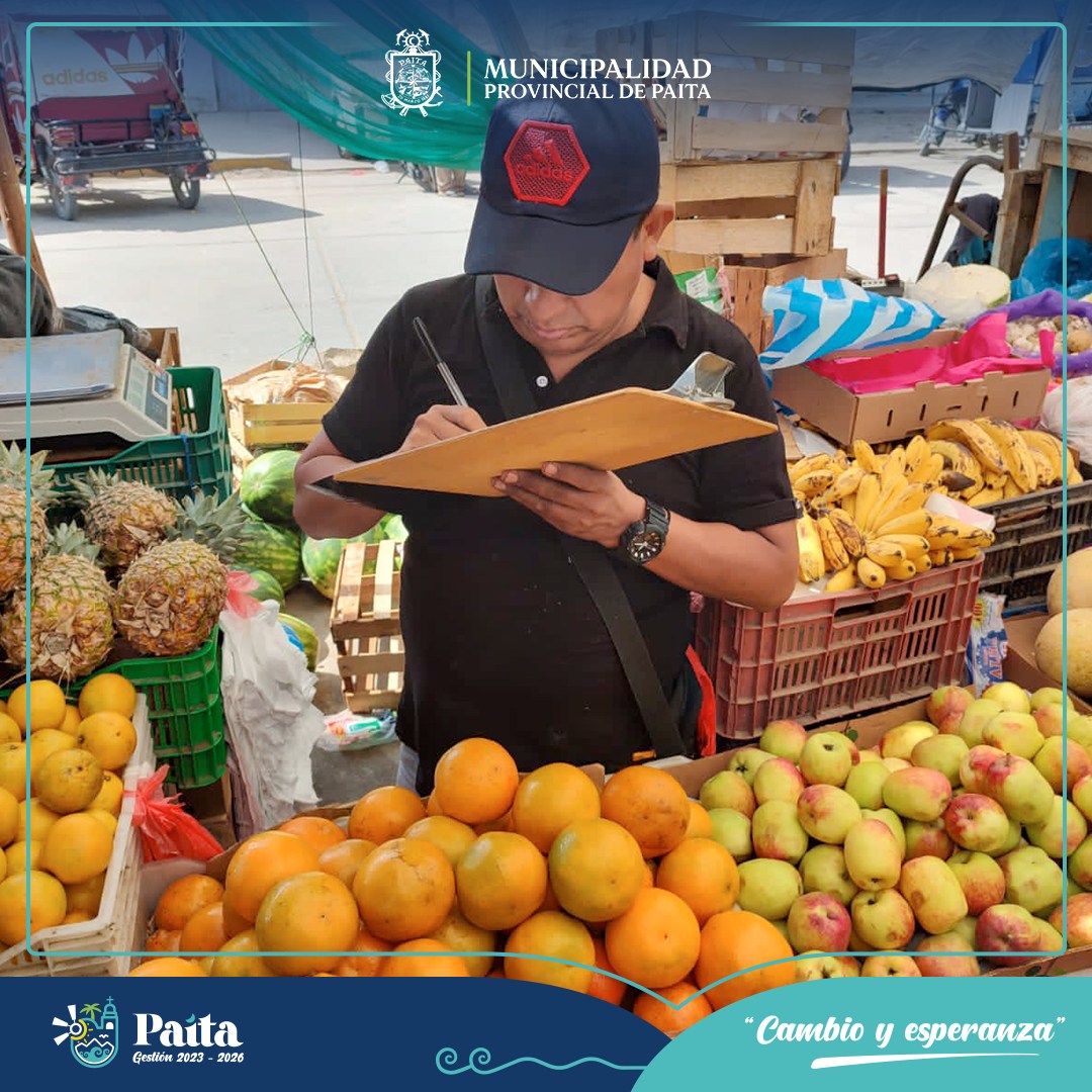 Municipalidad de Paita notificó a comerciantes