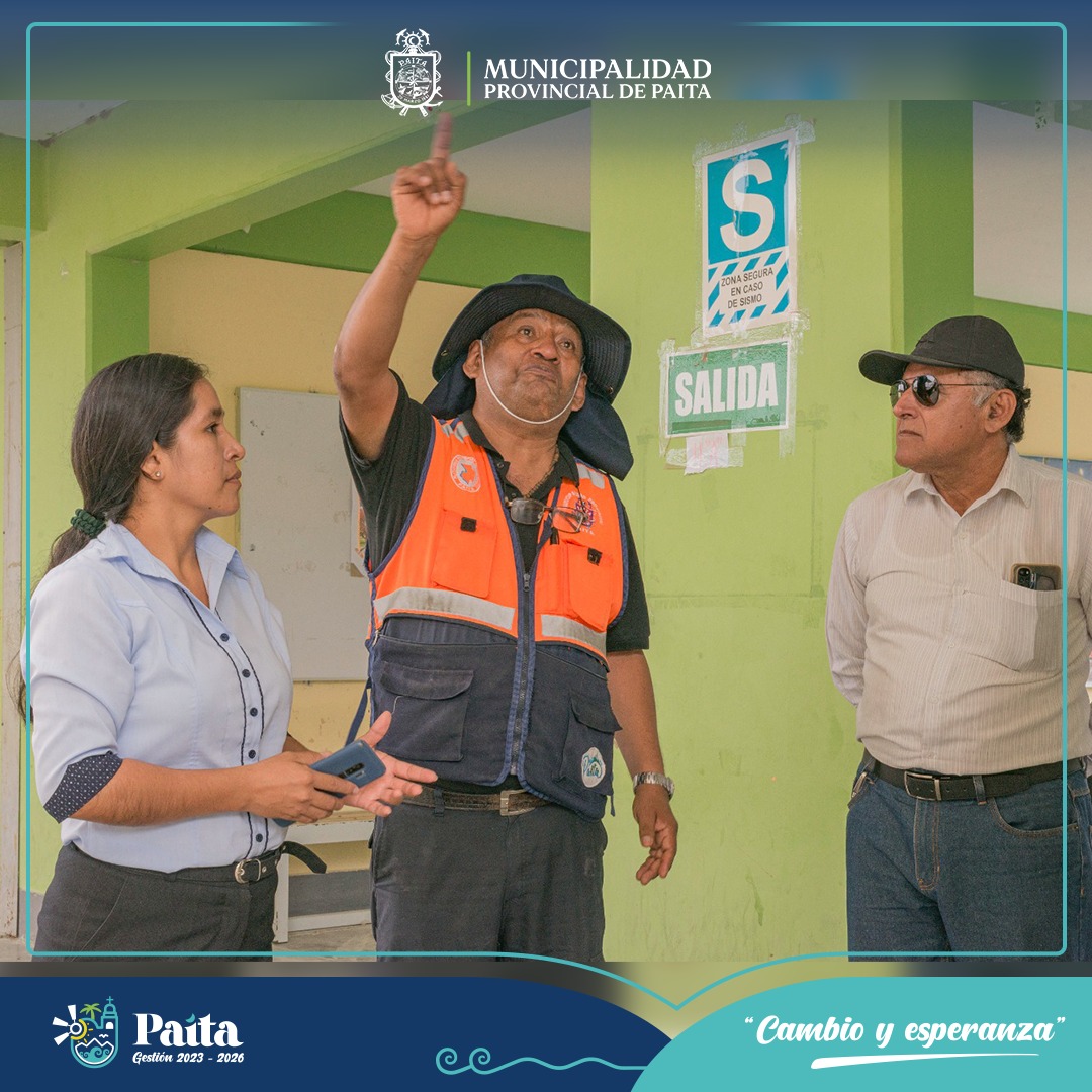 Municipalidad de Paita Continúa Coordinaciones para el Primer Simulacro Multipeligro