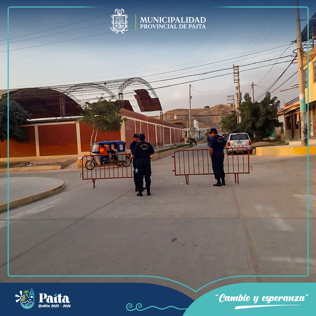 Policía Municipal Brinda Seguridad en el Ingreso y Salida de las Instituciones Educativas 