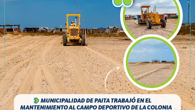Municipalidad de Paita trabajó en el mantenimiento