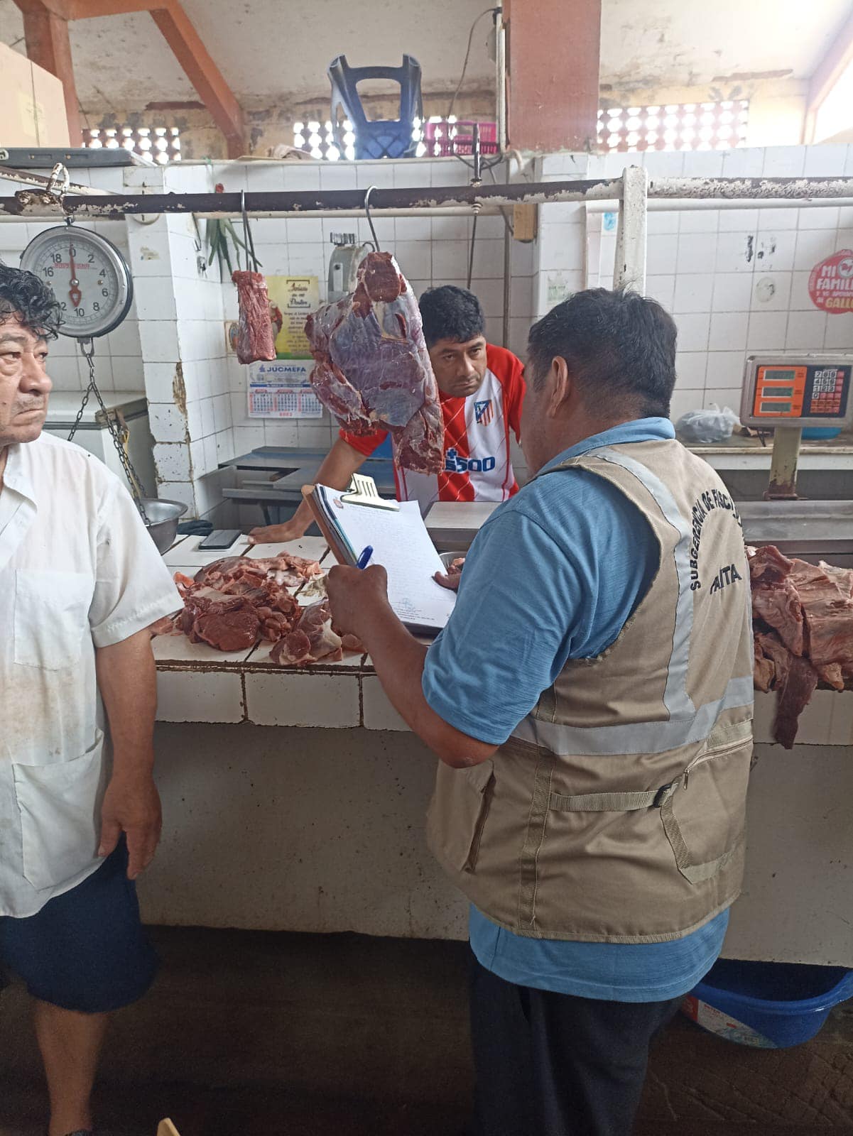 Municipalidad de Paita Trabaja para Garantizar que la Carne de Ganado Vacuno y Caprino se de óptima Calidad y Cuidar la Salud dela Población