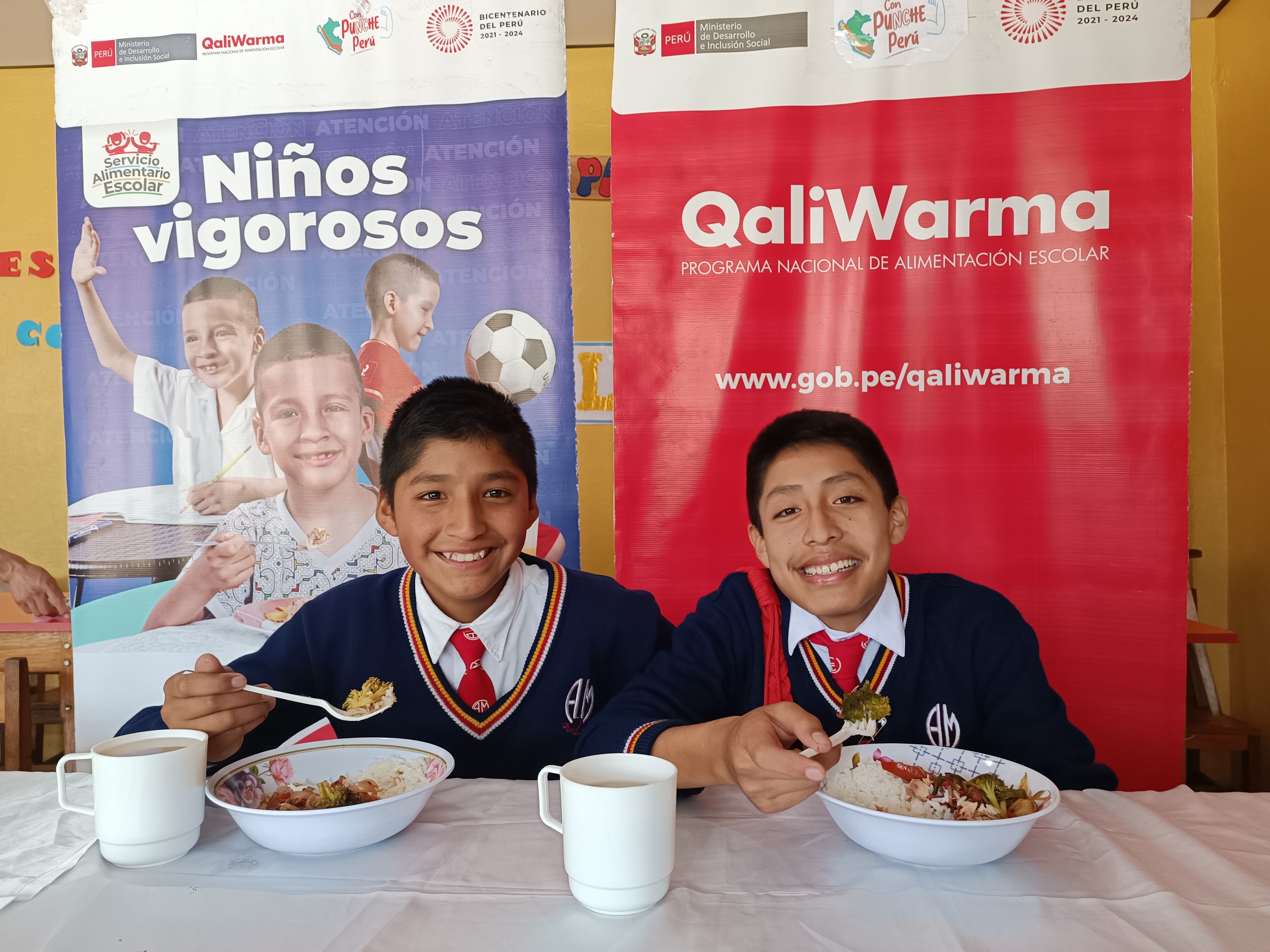 Servicio alimentario para escolares de secundaria