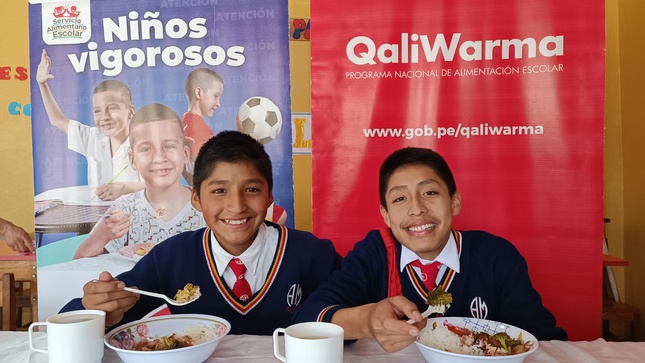 Servicio alimentario para escolares de secundaria