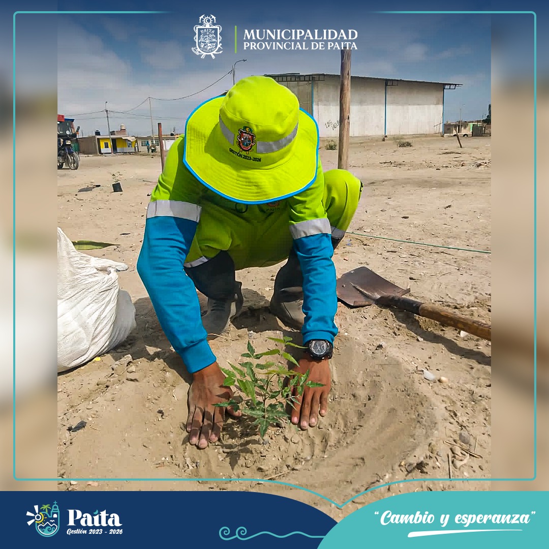 Municipalidad de Paita continúa con la Erradicación de Punto Crítico potencial en la A.H María Consuelo de Velasco