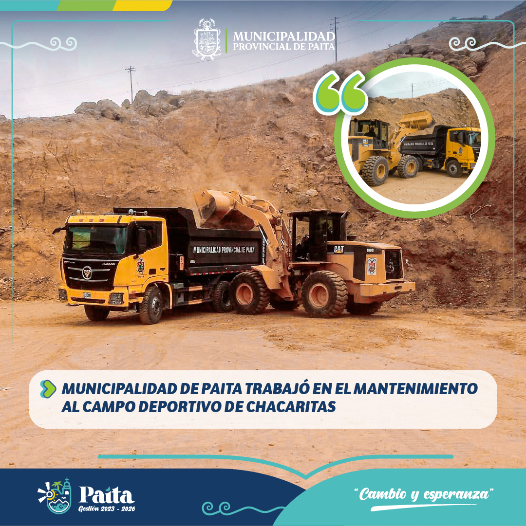 Municipalidad de Paita trabajó en el mantenimiento