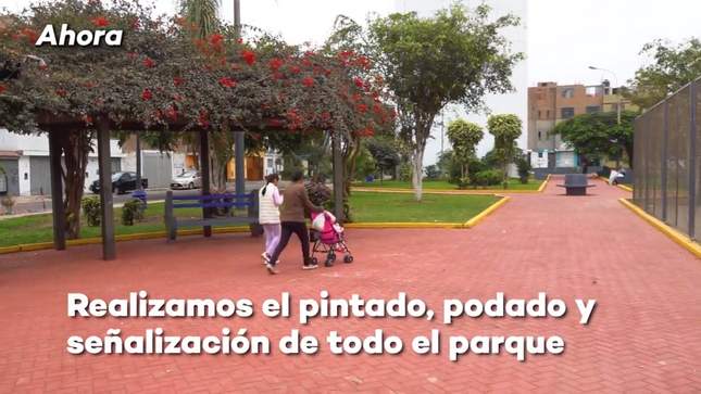 El parque “Sesquicentenario” estaba abandonado por años.