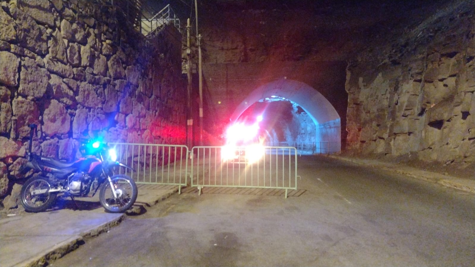 Se verificó el tránsito en la entrada del puente La Herradura