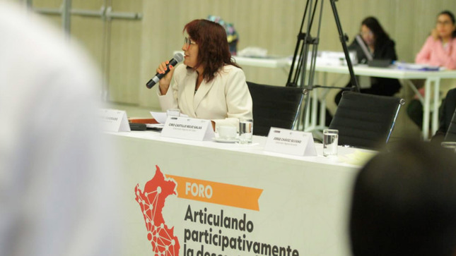 Rosa Vásquez “Es necesario una descentralización efectiva para el sector agrícola”