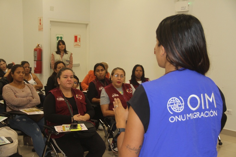 Esta actividad fue coorganizada por la Organización Internacional de las Migraciones (OIM) de la ONU y la Municipalidad Provincial de Trujillo (MPT), a través de la Subgerencia de Derechos Humanos.
