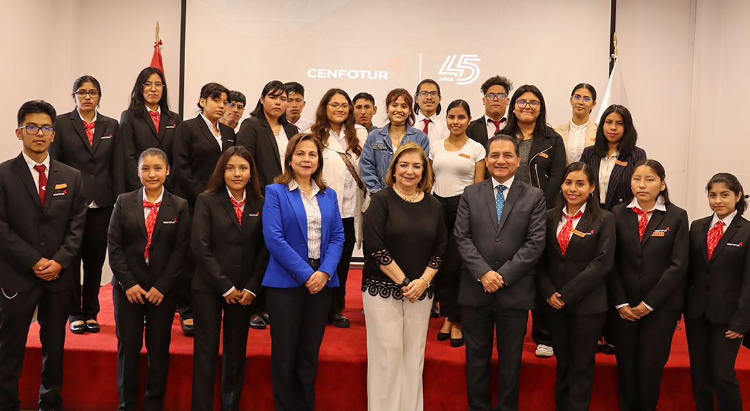 Más profesionales en turismo, CENFOTUR da la bienvenida al inicio de clases del Periodo Académico 2023-II