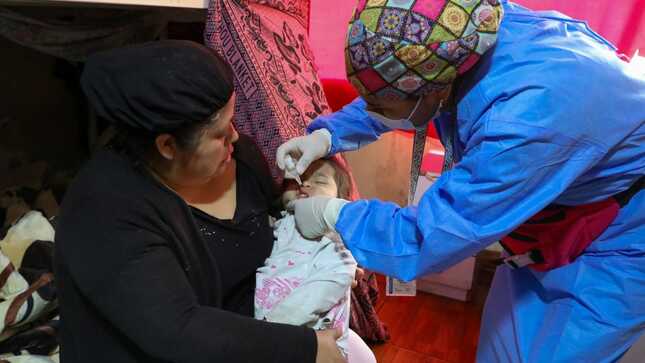 Regiones celebran el “Fin de semana de la vacunación contra polio y sarampión”