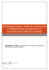 Vista preliminar de documento Consideraciones a tener en cuenta para la presentación de ofertas de la contratación directa de bienes