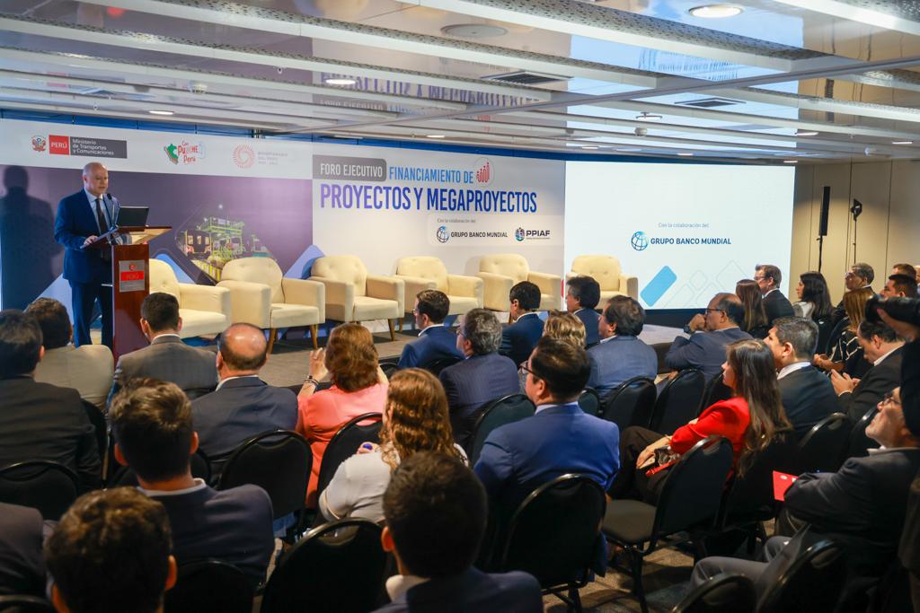 MTC impulsa la inversión privada para el desarrollo de proyectos y megaproyectos en el sector