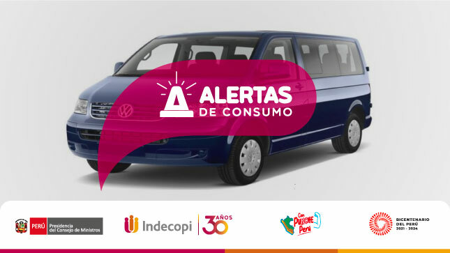 Vehículos Volkswagen Transporter presentarían falla en la bolsa de aire del conductor