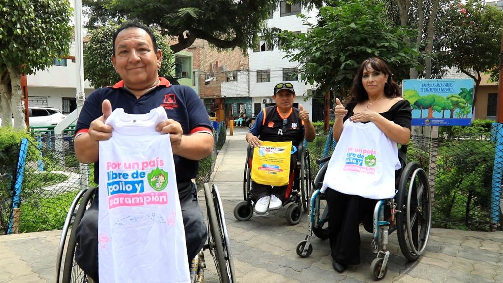 Personas que padecen secuela de polio invocan a padres de familia a cumplir con las vacunas de sus hijos e hijas