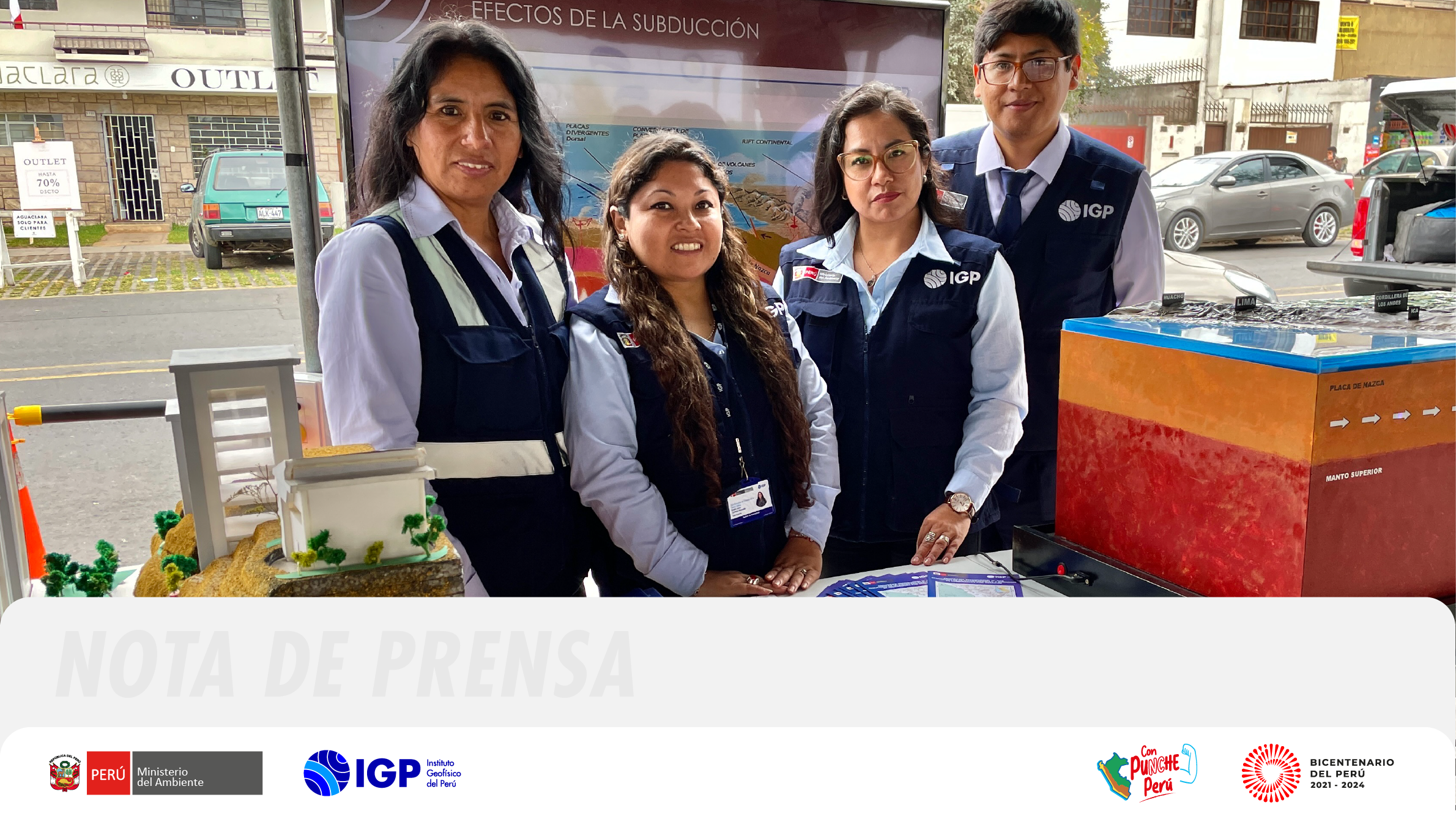 IGP capacita a personal de salud y público en general en feria sobre GRD 1