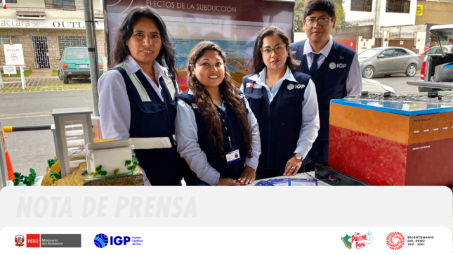 IGP capacita a personal de salud y público en general en feria sobre GRD 1