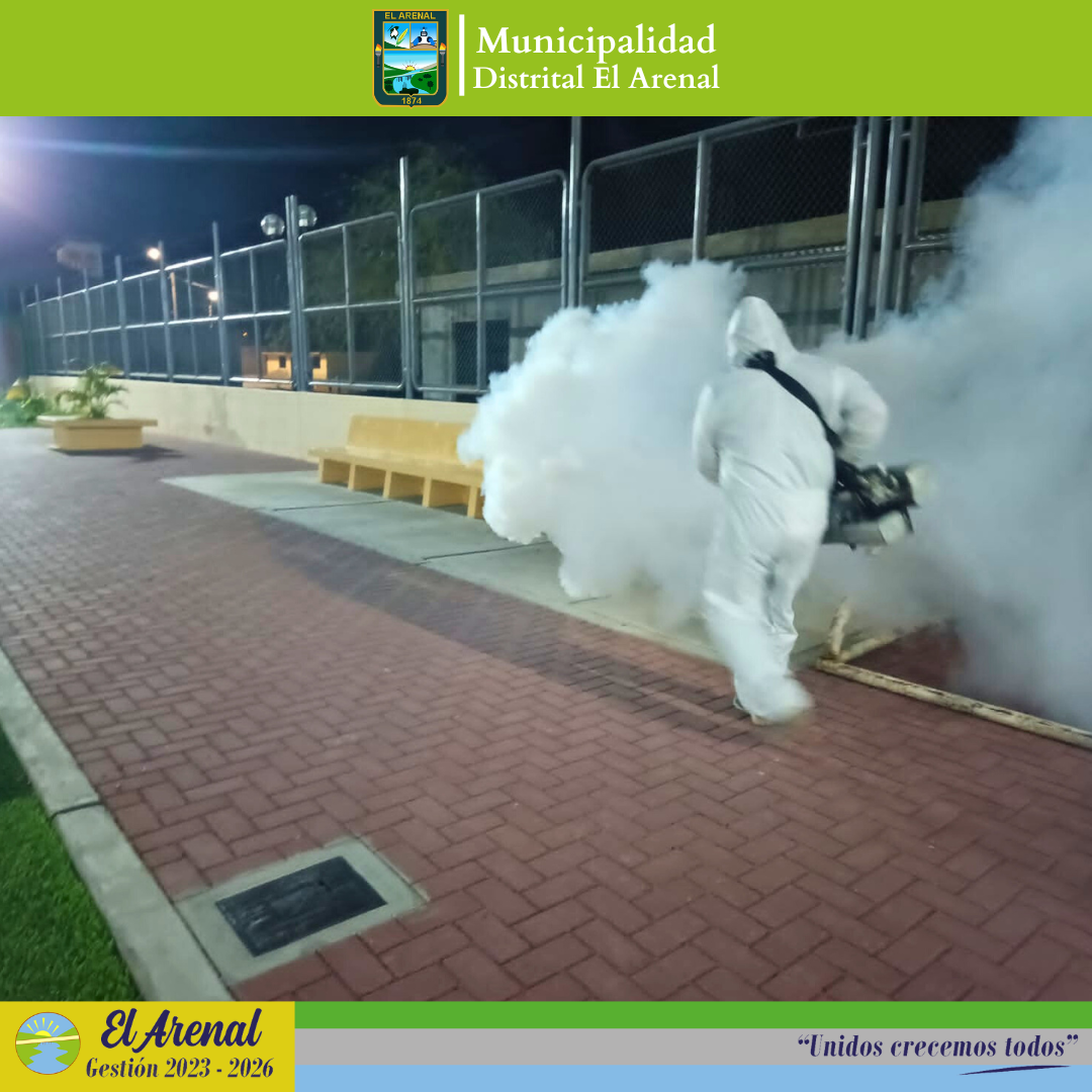 Foto campaña de fumigación