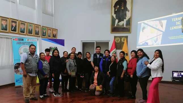 MPH brindó taller sobre patologías del lenguaje a líderes de organizaciones sociales