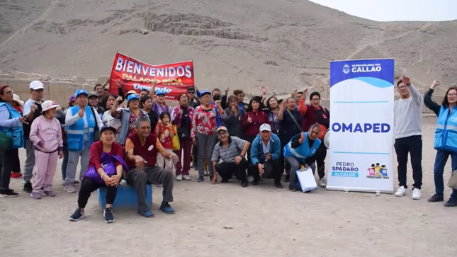 Adultos mayores y personas con discapacidad pasaron una linda tarde visitando el Palacio Inca de Oquendo