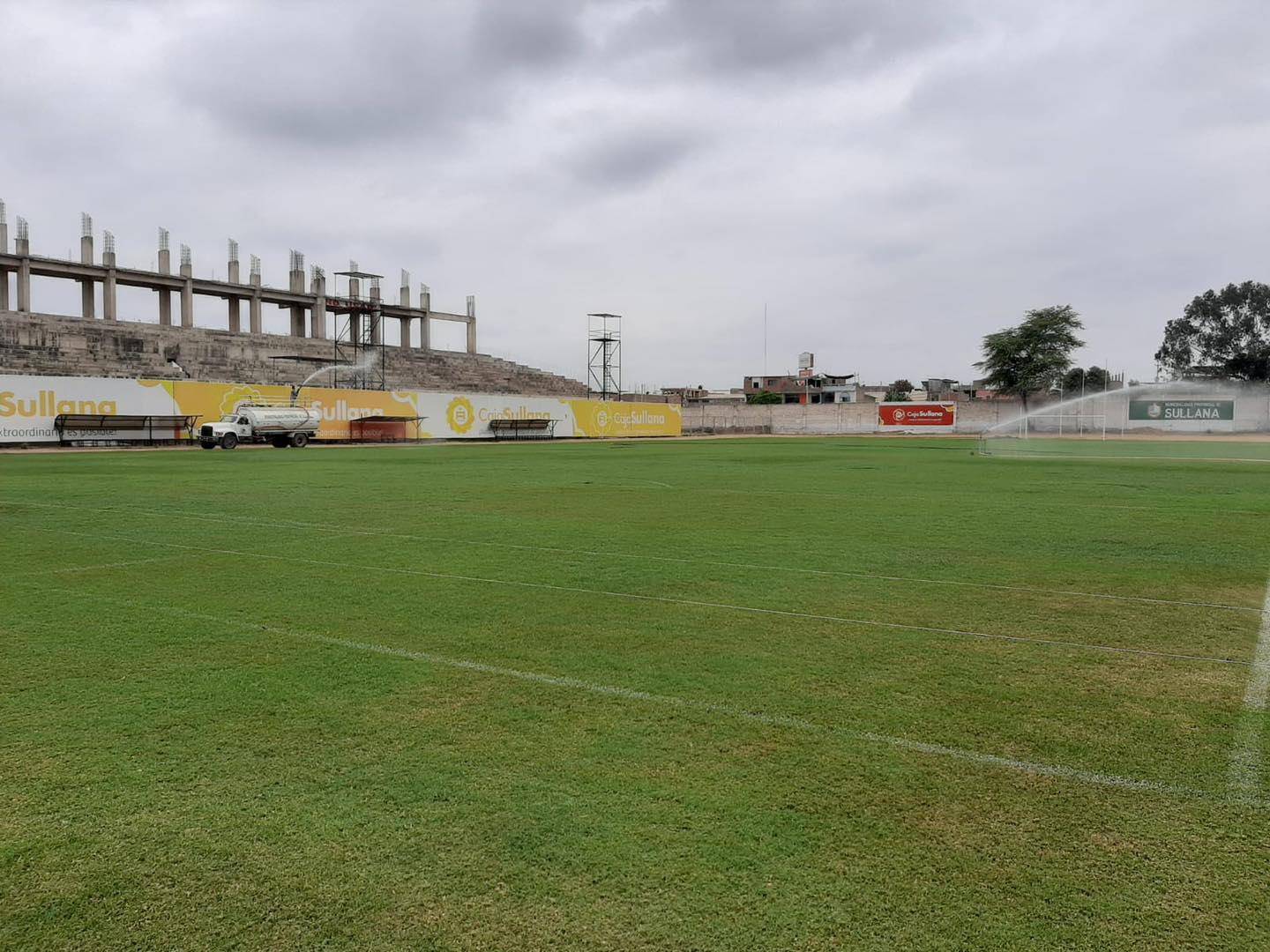 Continúan Trabajos En El Estadio Campeones Del 36