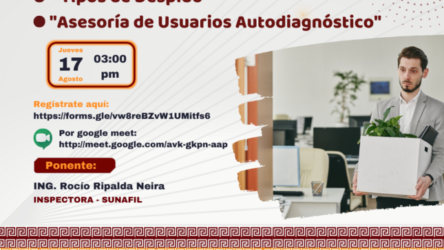 afiche de la capacitación