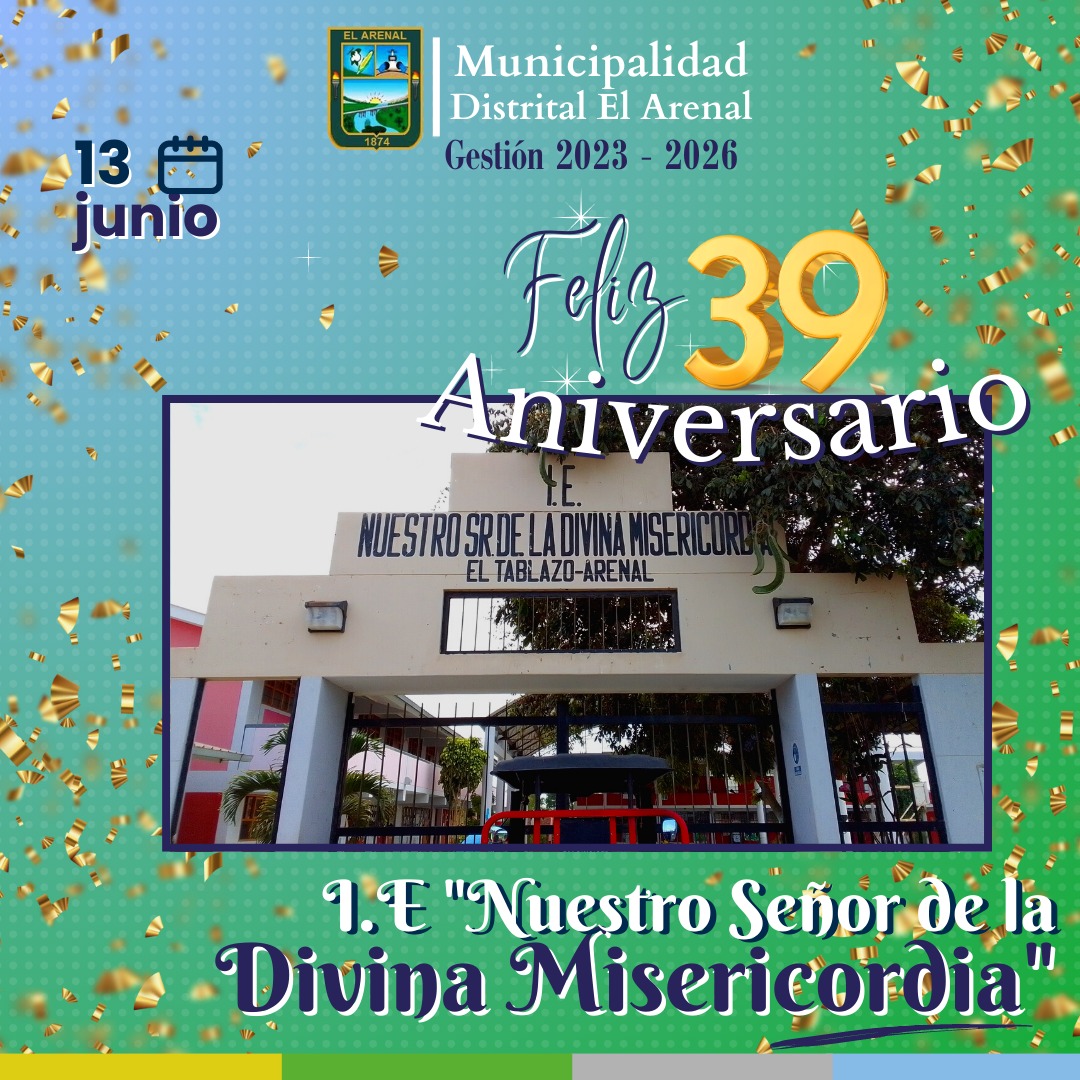 Flyer de felicitaciones por aniversario.