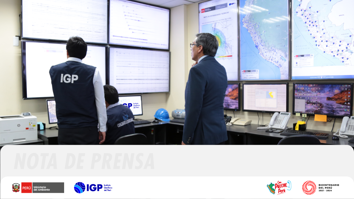 El Centro Sismológico Nacional del IGP es fundamental en la gestión de sismos para el Perú
