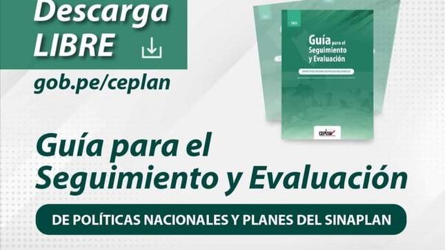 Guía de Seguimiento y Evaluación para politicas y planes del Sinaplan