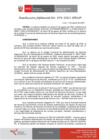 Vista preliminar de documento Resolución 079-2023-IPD/UP Brañes Chimoven Julia Vanessa: Licencia Sin Goce de Haber.