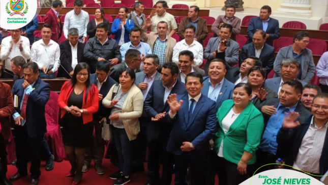 Alcalde de Cochabamba participa en la Primera Cumbre de Autoridades Locales del Perú