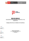 Vista preliminar de documento  Proveedores suscritos