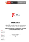 Vista preliminar de documento Proveedores adjudicatarios
