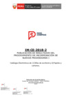 Vista preliminar de documento Proveedores adjudicatarios