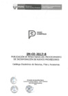 Vista preliminar de documento Proveedores adjudicatarios